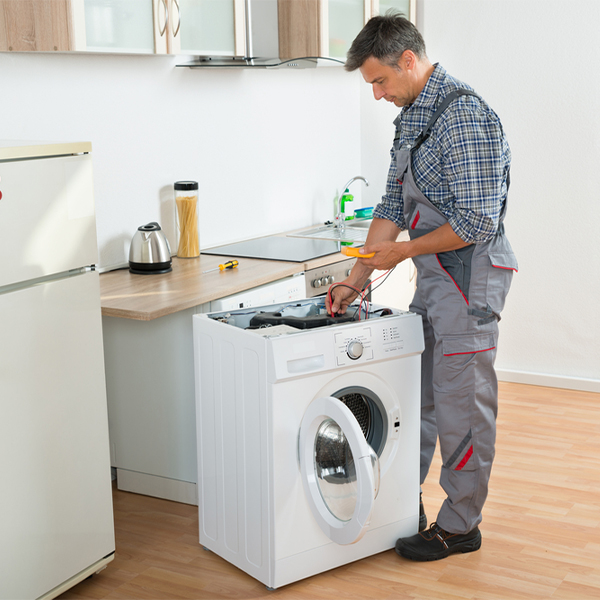 can you walk me through the steps of troubleshooting my washer issue in Bloomfield Montana